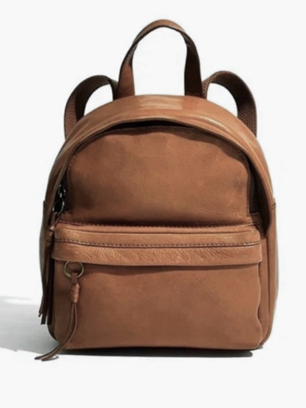 Madewell Lorimer Mini Backpack in English Saddle